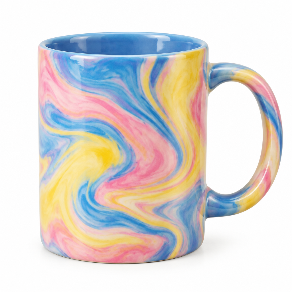 Rainbow Swirl Mug