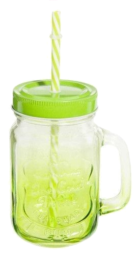 Mason Jar Mug — Green