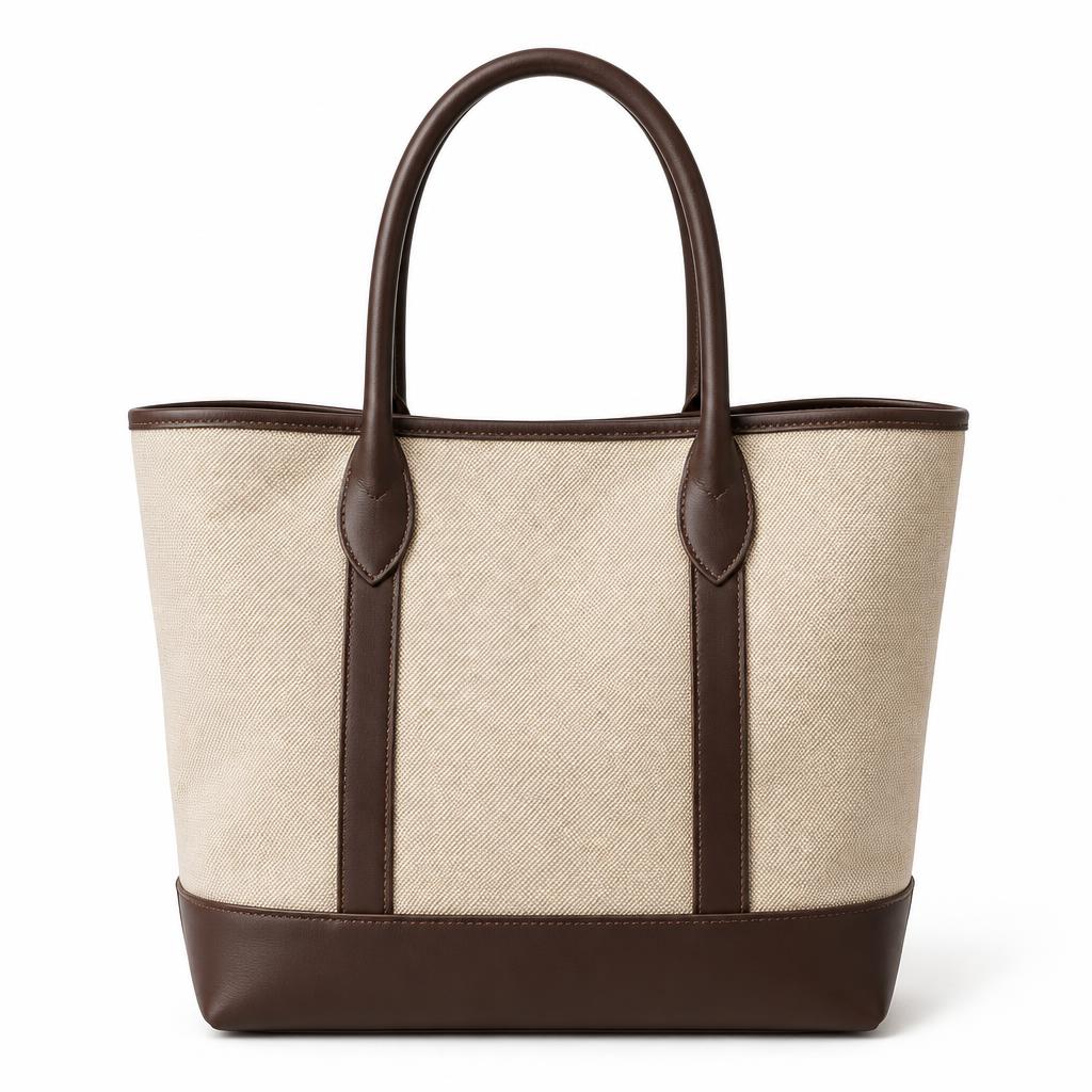 Canvas & Leather Tote