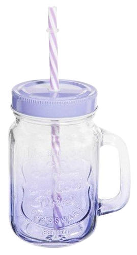 Mason Jar Mug — Purple