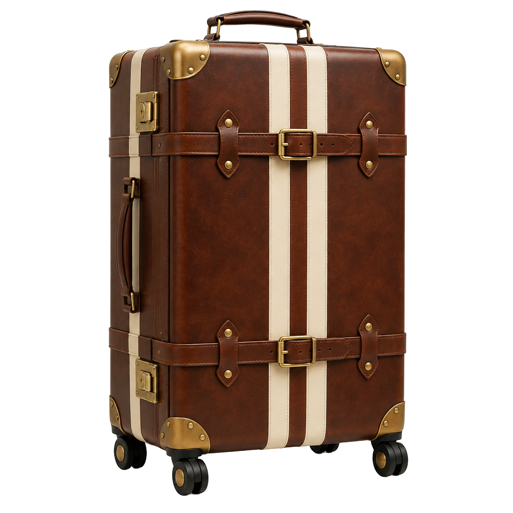 Vintage Leather Trunk