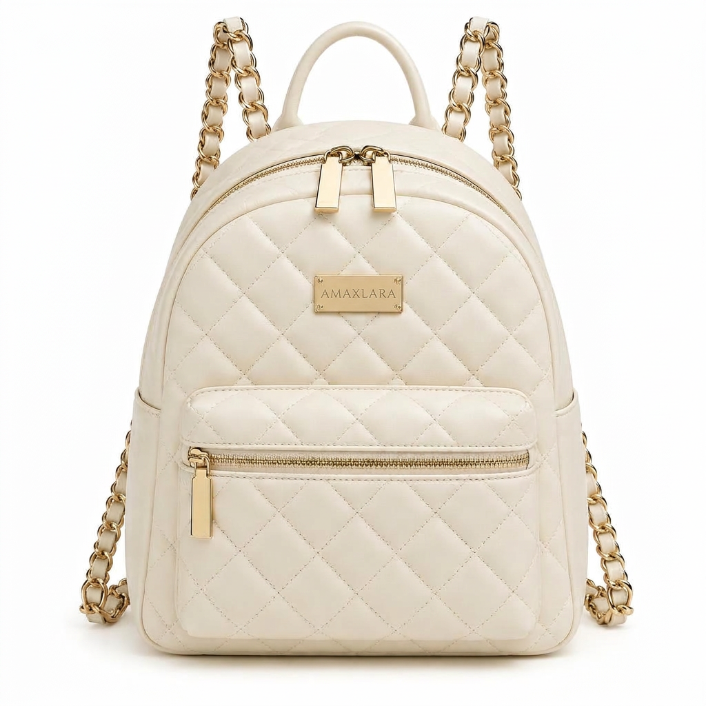 AMAXLARA Quilted Mini Backpack
