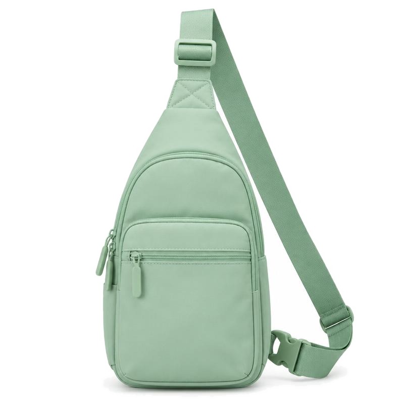 Crossbody Sling Bag — Mint